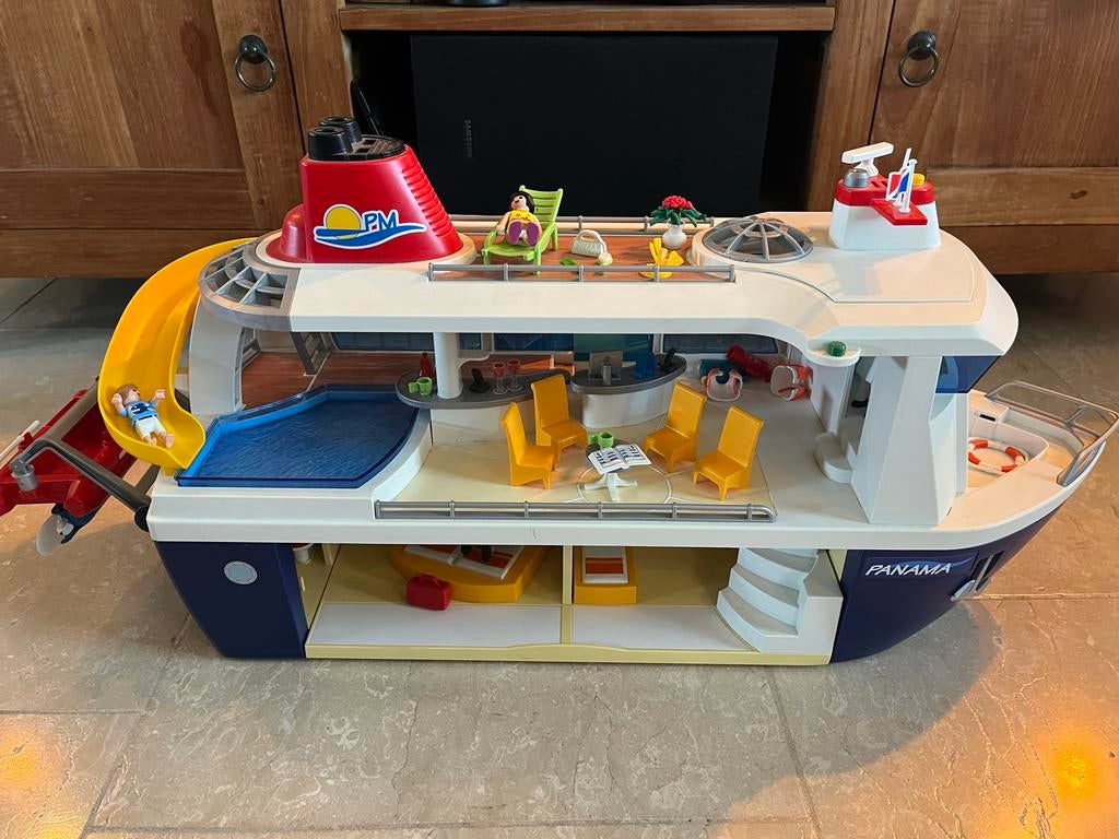 Playmobil cruiseschip, Ophalen, Gebruikt, Complete set