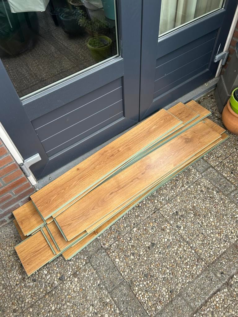 Circa 8m2 laminaat gratis op te halen, Ophalen, Gebruikt, 5 tot 10 m², Laminaat