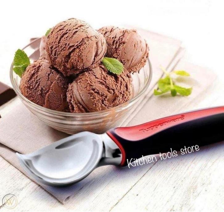 Nieuw Tupperware ijsschep ergologics ijs schep lepel, Huis en Inrichting, Keuken | Tupperware, Nieuw, Overige typen, Rood, Ophalen of Verzenden