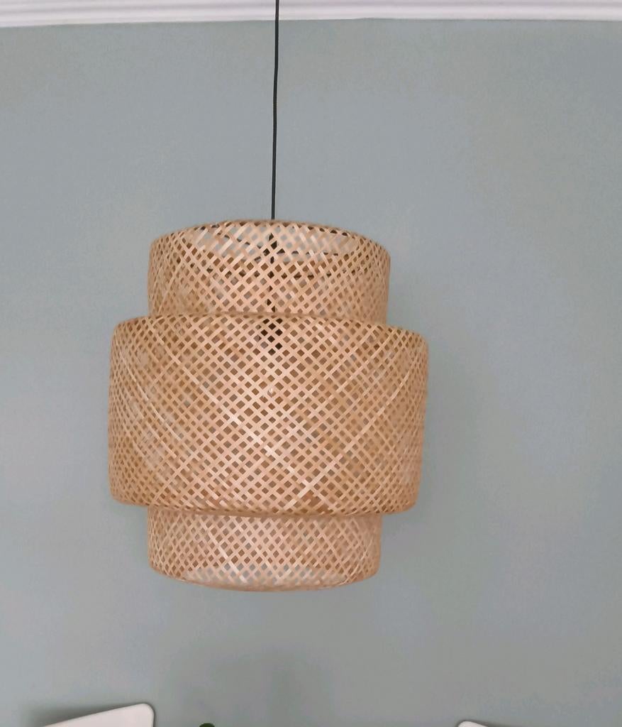 Ikea hanglamp Sinnerlig 50cm inclusief gloeilamp, Ophalen, 50 tot 75 cm