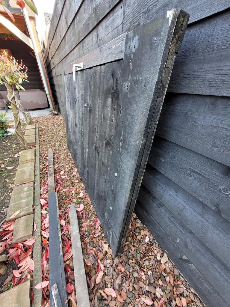 Poort 115 bij 183, Ophalen of Verzenden, Hout, Minder dan 3 meter, 1 tot 2 meter