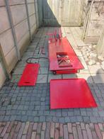 HBM 450 kg Motorheftafel Rood, Ophalen of Verzenden