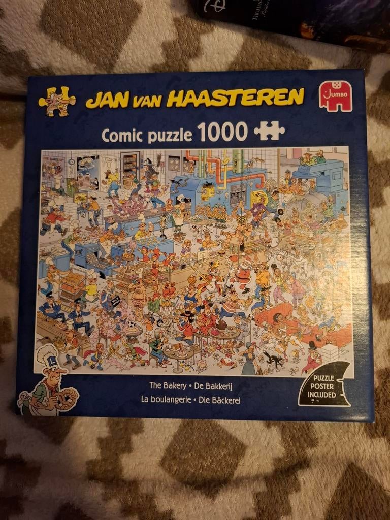 Jan van Haasteren Comic puzzle 1000 stukjes De Bakkerij, Ophalen of Verzenden