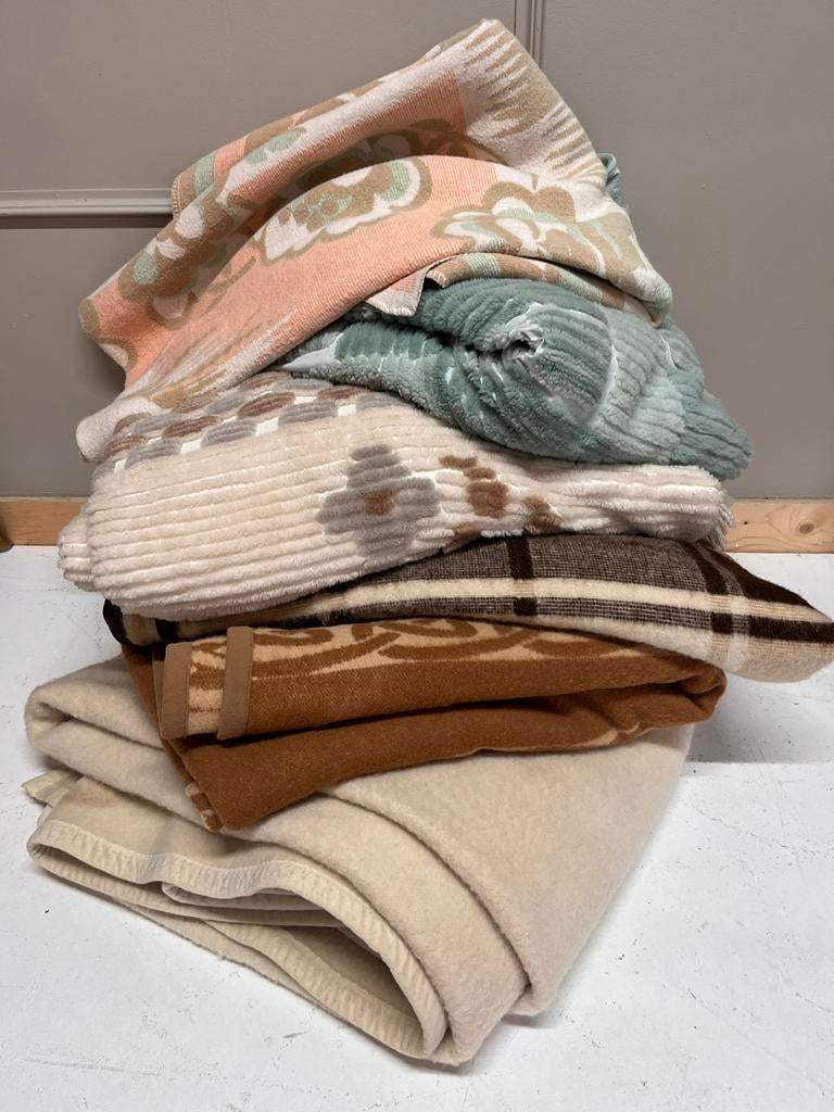 Schapen wollen dekens zaalberg didas katoen 2 persoons, Ophalen of Verzenden, Huis en Inrichting