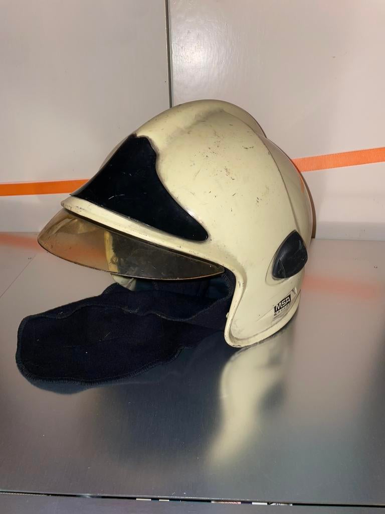 Brandweer helm, Ophalen of Verzenden, Gebruikt