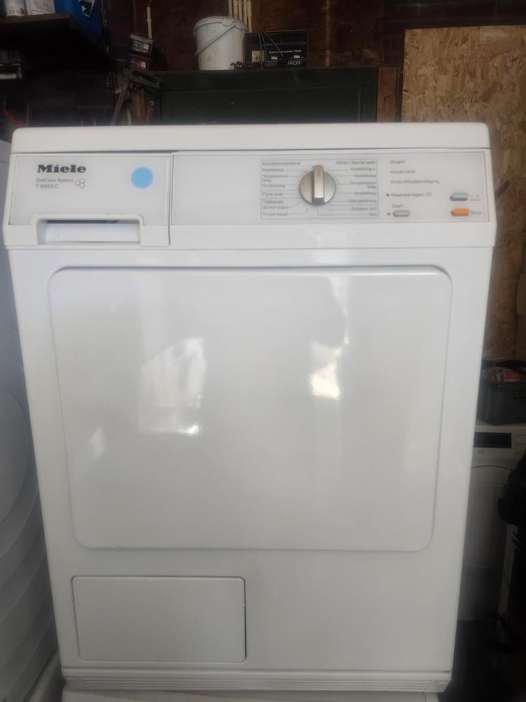 Miele T 8903 C SoftCare System Condensdroger 7 kilo, 6 tot 8 kg, Anti-kreukfase, Ophalen of Verzenden, 85 tot 90 cm
