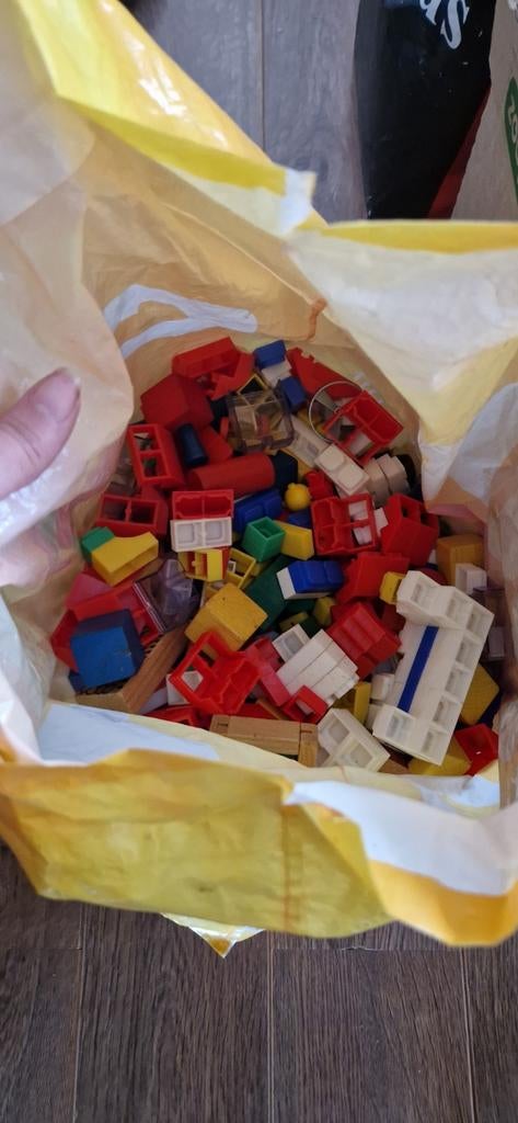 Tasje met bouwblokjes GRATIS, Ophalen