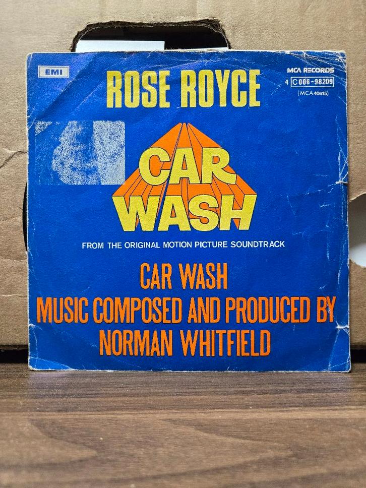 Rose royce - Carwash, Cd's en Dvd's, Vinyl Singles, Zo goed als nieuw, Single, Pop, 7 inch, Ophalen of Verzenden
