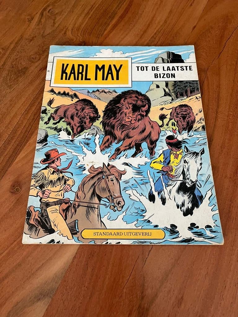 Tot de laatste bizon Karl May 46, Eén stripboek, Ophalen of Verzenden, Zo goed als nieuw