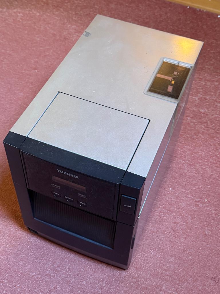 Toshiba labelprinter b-sa4tm-ts12 (300 DPI), Ophalen, Zwart-en-wit printen, Printer, Thermo-printer