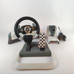 Microsoft Xbox 360 race stuur + pendalen || Nu voor €59.99!, Spelcomputers en Games, Spelcomputers | Xbox | Accessoires, Gebruikt