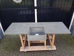 Aanrecht Beton Buitenkeuken Nieuw Geïmpregneerd 175 x 62 cm, Ophalen, 150 tot 200 cm, Nieuw, Minder dan 100 cm