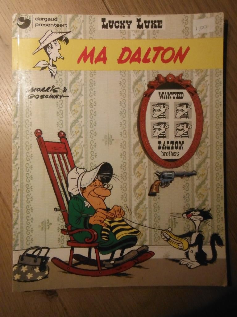 Lucky Luke. Ma Dalton. 1995., Eén stripboek, Ophalen of Verzenden, Gelezen