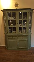 Vitrine landelijke buffet kast, Ophalen, Overige materialen, Gebruikt, 200 cm of meer
