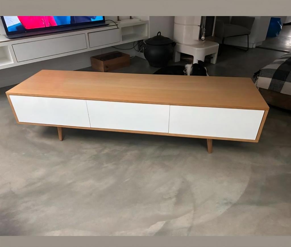 Korting! Modern tv meubel, Huis en Inrichting, Kasten | Televisiemeubels, Ophalen, 25 tot 50 cm, 100 tot 150 cm, Minder dan 100 cm