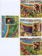 Vlinders, Butterfly, Scouts - Liberia 2006 - Gestempeld  4x, Verzenden, Gestempeld, Dier of Natuur