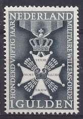 Nederland NVPH nr 839 postfris Militaire Willemsorde 1965, Postzegels en Munten, Postzegels | Nederland, Postfris, Na 1940, Ophalen of Verzenden