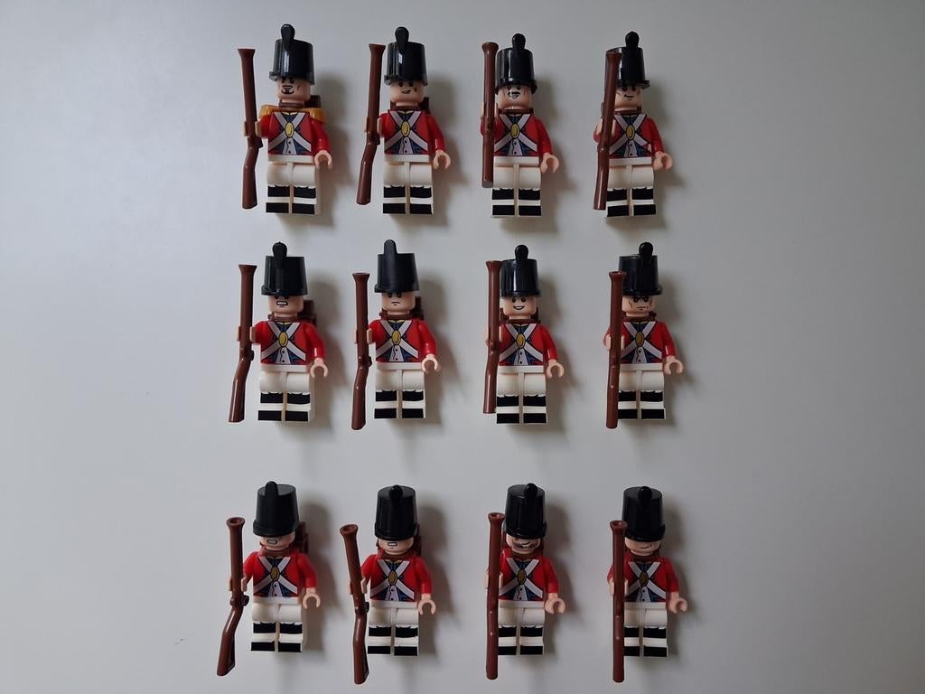 12 Rode Imperial Soldiers, Ophalen of Verzenden