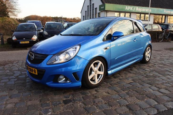Opel Corsa 1.6-16V T OPC vol leer 196 dkm apk 16-5-2027, Auto's, Opel, Bedrijf, Te koop, Corsa, ABS, Airbags, Airconditioning