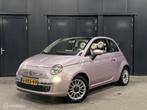 Fiat 500 0.9 TwinAir Lounge bianco pastello roze, zeldzaam!, Euro 5, 86 pk, Gebruikt, 31 €/maand