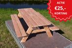 Robuuste douglas picknicktafel ~ maatwerk mogelijk, Ophalen, Nieuw, Rechthoekig, Hout