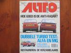 Autovisie 17 1986 Alfa Romeo 75 Turbo, MG Montego, MB SL, Ophalen of Verzenden, Zo goed als nieuw, Alfa Romeo