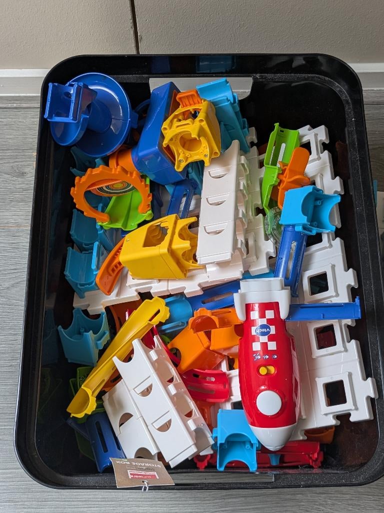 Grote bak vol Vtech knikkerbaan, Kinderen en Baby's, Speelgoed | Vtech, Ophalen, Gebruikt