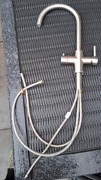 Kokendwaterkraan 3in1 Hotto, Ophalen of Verzenden, Zo goed als nieuw, Rvs, Kraan