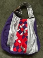 Zgan tas Oilily paars-rood-zilver, Ophalen of Verzenden, Zo goed als nieuw, Rood, Handtas