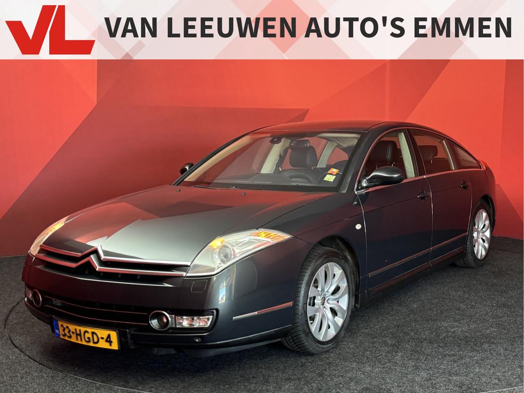 Citroën C6 3.0 V6 Ligne Business | Navigatie | Trekhaak | L, Auto's, Citroën, Gebruikt, Zwart, C6, 2946 cc
