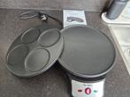 Techwood TCP-721 Crêpe / pannenkoek maker 2 in 1, Witgoed en Apparatuur, Wafelijzers, Ophalen of Verzenden, Uitneembare platen