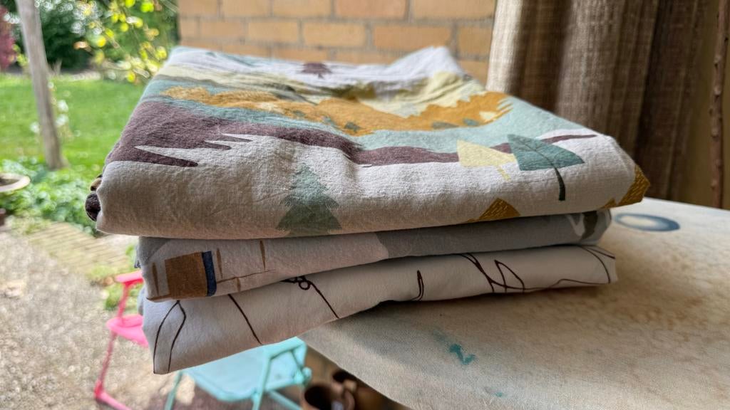 4-seizoenen dekbed met 3 overtrekken (2 met kussensloop), Kinderen en Baby's, Kinderkamer | Beddengoed, Jongetje of Meisje, Wit