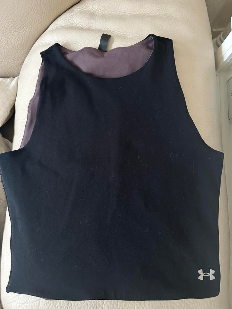 Under Armour sporttop XS - Zwart, Zwart, Ophalen of Verzenden, Fitness of Aerobics, Maat 34 (XS) of kleiner