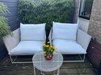 Ikea Havsten buiten fauteuils (2 stuks) met kussens, Ophalen, Gebruikt, Metaal