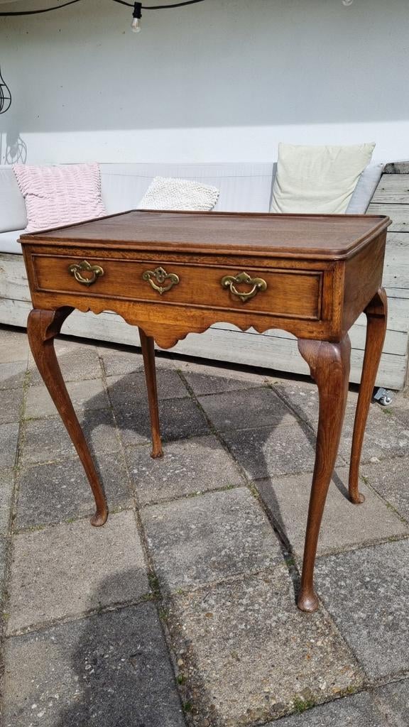 Houten gangtafeltje, Antiek en Kunst, Ophalen