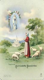 22 Devotieprentjes van Lourdes, Ophalen of Verzenden, Zo goed als nieuw, Kaart of Prent, Christendom | Katholiek