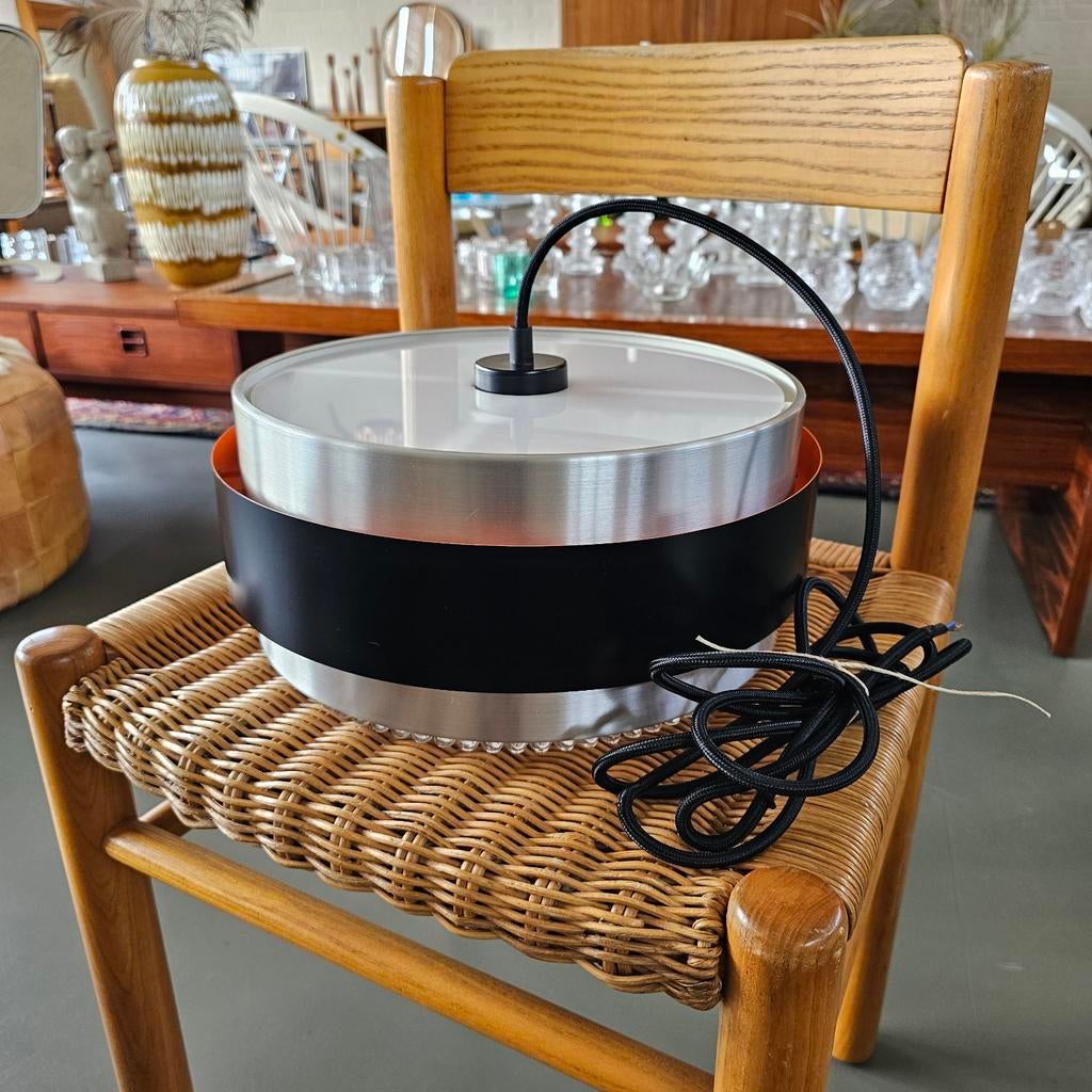 Saturn lamp Fog&Mørup - Vintage Deens design, Mid century, Ophalen of Verzenden, Zo goed als nieuw, Metaal