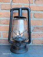 Antieke Monarch stormlantaarn - Decoratieve olielamp, Ophalen of Verzenden