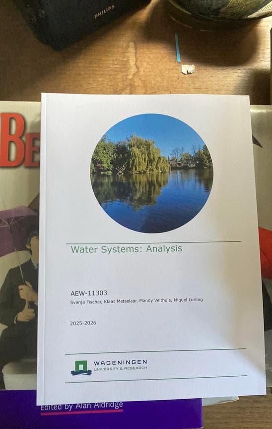 Water systems analysis, Ophalen of Verzenden, Beta, Zo goed als nieuw, WO