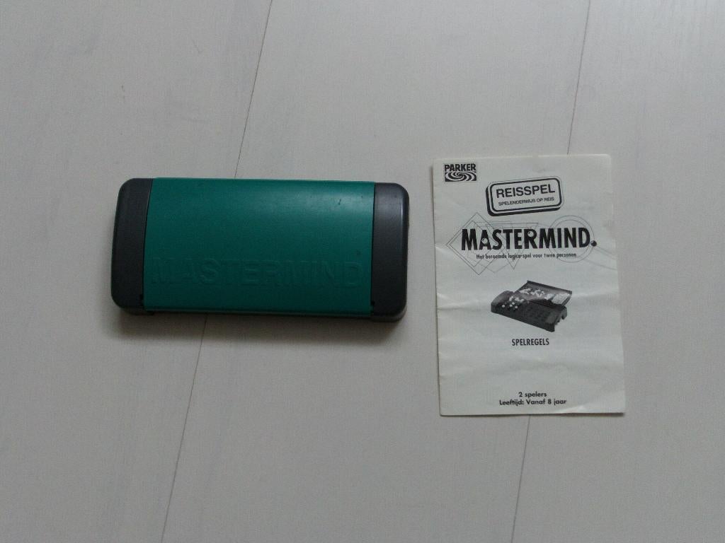 Mastermind, Een of twee spelers, Ophalen of Verzenden, Zo goed als nieuw, Parker