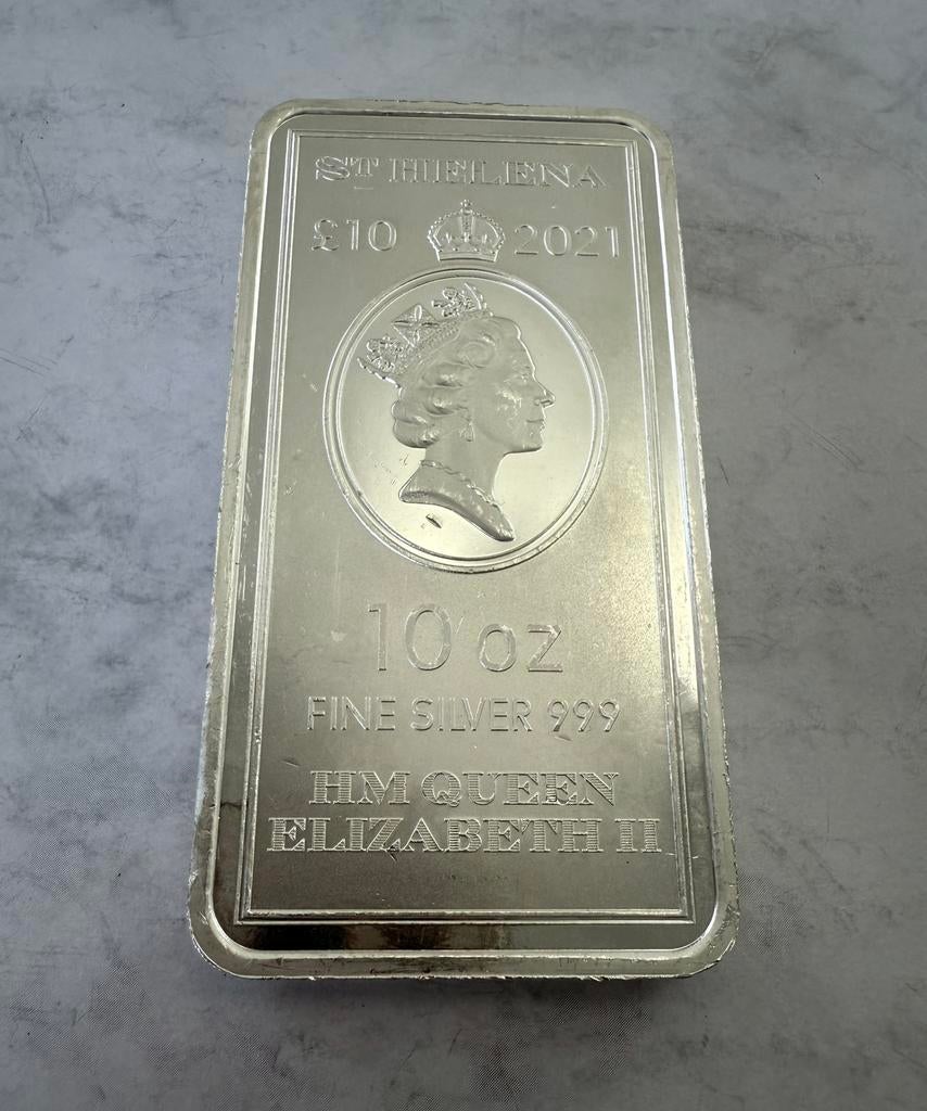 10oz 2021 zilver The East India Company 999 zilver, Ophalen of Verzenden, Zilver