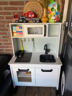 Houten kinderkeuken - Speelkeuken, Kinderen en Baby's, Speelgoed | Speelkeukens, Ophalen, Gebruikt, Hout, Speelkeuken