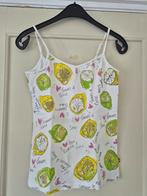 Wit topje maat M van Blond Amsterdam met print van citroenen, Wit, Ophalen of Verzenden, Zo goed als nieuw, Zonder mouw