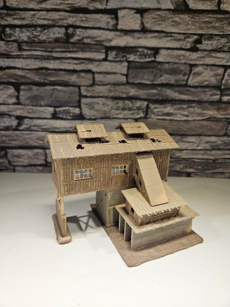 Oude steengroeve fabrieksgebouw N spoor trein 1:160, Overige merken, Gebruikt, Gelijkstroom of Wisselstroom, Brug, Tunnel of Gebouw