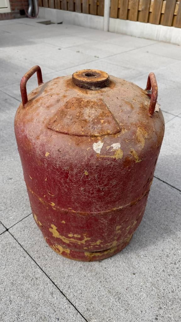 Lege “dikbuik” gasfles, Tuin en Terras, Ophalen, Gebruikt
