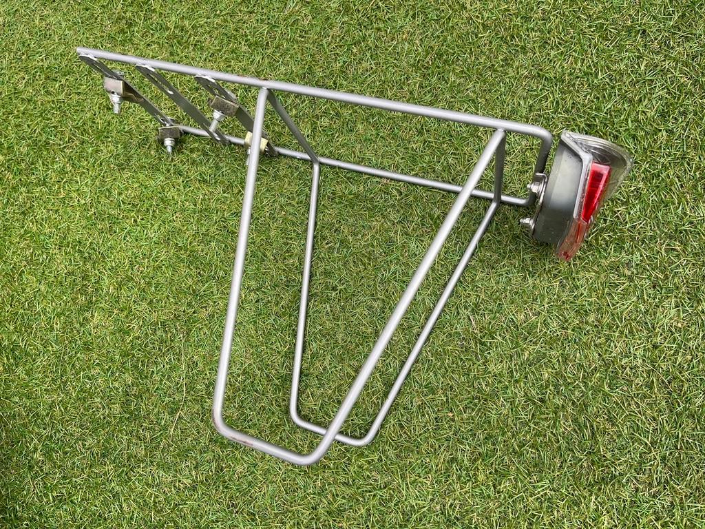 Fiets bagagedrager verlenger met achterlicht, Ophalen of Verzenden, Zo goed als nieuw