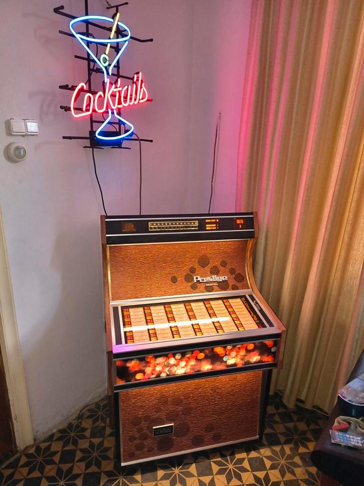 NSM Prestige 120C Jukebox, Verzamelen, Automaten | Jukeboxen, Gebruikt, Overige merken, 1970 tot heden, Ophalen