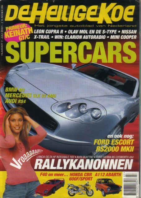 Heilige Koe 7 2001 : Audi Quattro Coupe - Audi RS4 - BMW M3, Ophalen of Verzenden, Gelezen, Algemeen