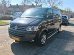Volkswagen transporter T5 3 zits zwart 2.0 marge, Auto's, Bestelauto's, Voorwielaandrijving, Euro 5, Stof, 4 cilinders