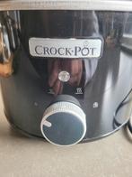Zwarte Crockpot slowcooker, Witgoed en Apparatuur, Slowcookers, Ophalen of Verzenden, Gebruikt